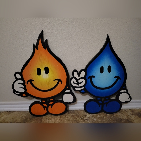 World industries skateboard character wood cutouts - Picture 2 of 2